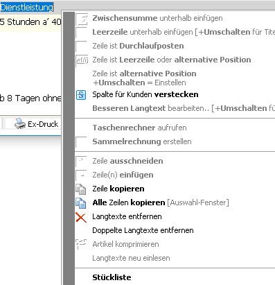 Aufträge