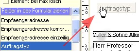 Drucklayout einstellen