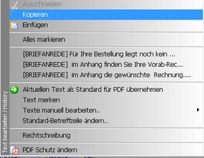 Email senden