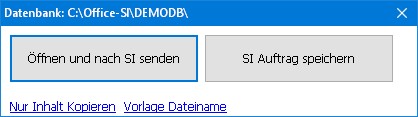 Auftragszeilen als Datei speichern und laden