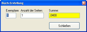 Formeln, Berechnungen für Artikel