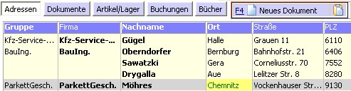 Die erste Rechnung